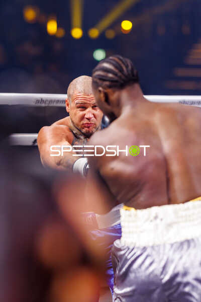 Boxkampf im Ring