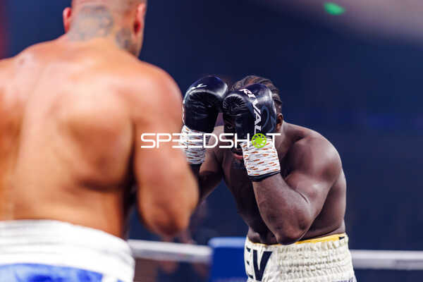 Boxer im Ringkampf