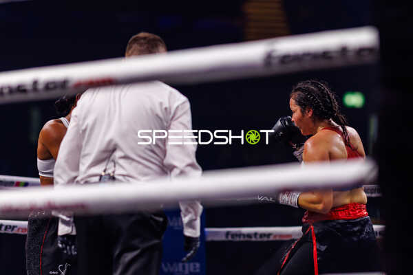 Boxkampf im Ring