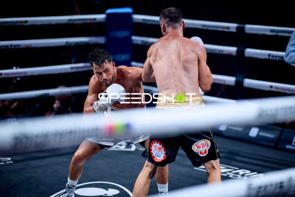 Boxer im Ringkampf