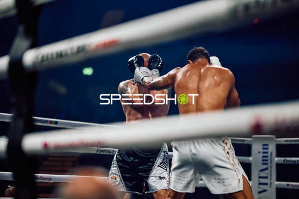 Boxer im Ring