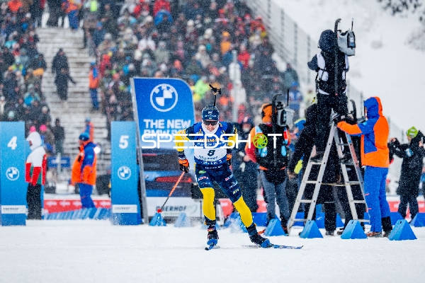 Biathlet in Aktion in Oberhof