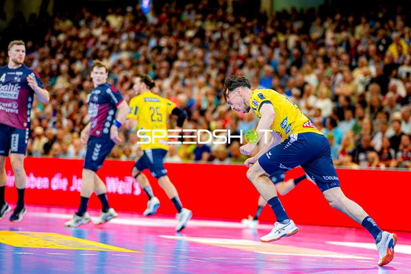 Sprint von Olle Forsell-Schefvert (25;Rhein Neckar Löwen)