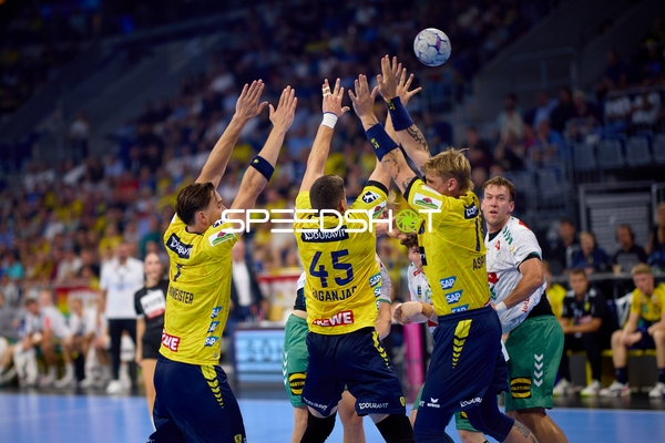 Rhein Neckar Löwen verteidigen Wurf