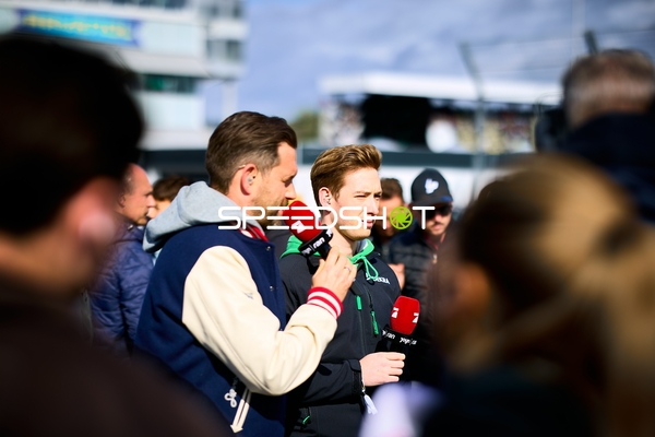 Interview beim DTM Saisonfinale