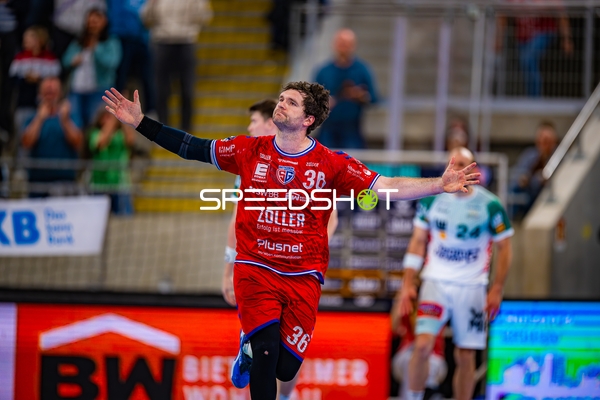 Torjubel Jonathan Fischer (36;SG BBM Bietigheim)