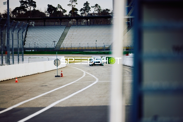 Auto in der Pitlane am Hockenheimring