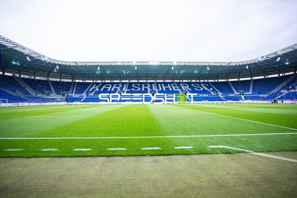 Spielfeldaufnahme ohne Spieler