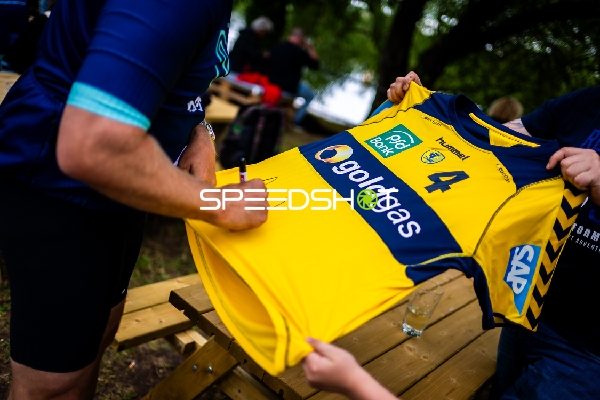 Handball-Szene ohne Aktion