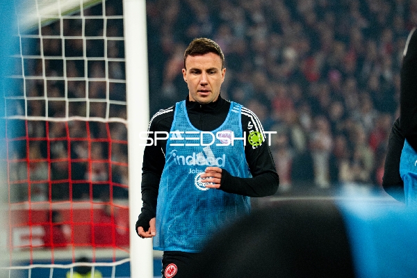 Spieler beim Aufwärmen