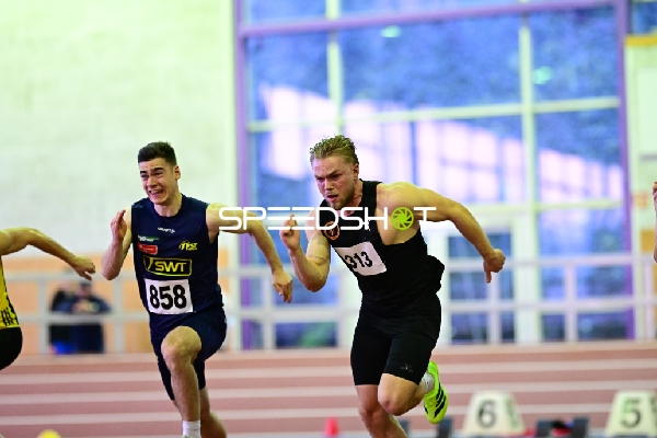 Sprintduell zwischen 313; Post-Sportverein Trier und Leitz Florian (858; Post-Sportverein Trier)