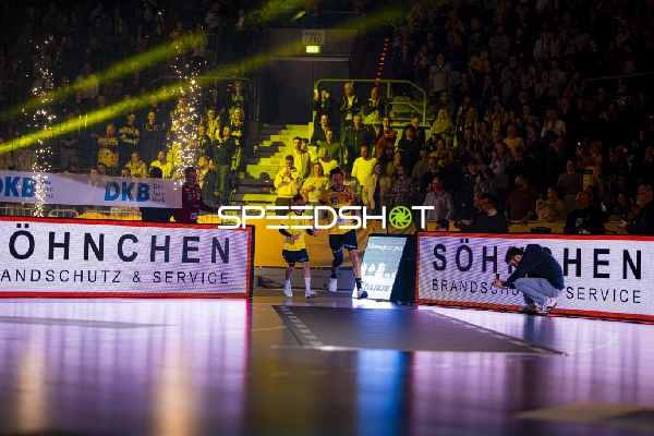 Einlauf von Patrick Groetzki (24; Rhein Neckar Löwen)