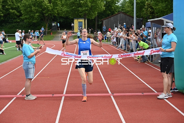 TVE Sommerlauf Edingen Zieleinlauf