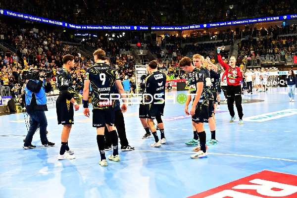 David Späth (29; Rhein Neckar Löwen) in Aktion