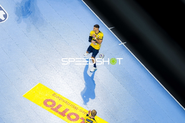 Sebastian Heymann (13; Rhein Neckar Löwen) in Aktion