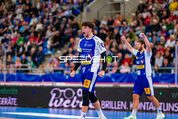 Marko Grgic (17, ThSV Eisenach) jubelt