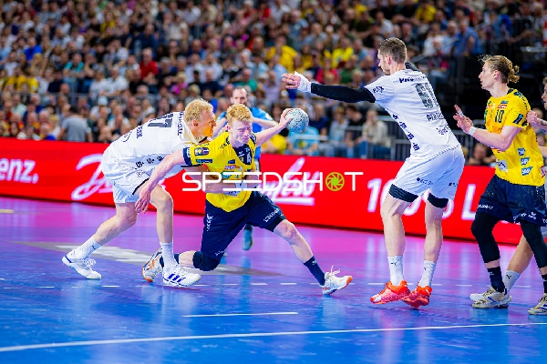 Handball I Herren I Saison 2024-2025 I DHB-Pokal I Halbfinale I Rhein-Neckar Löwen - THW Kiel I 12.04.2025