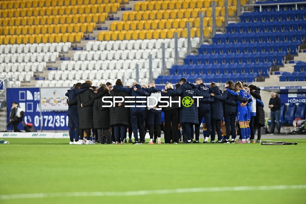 Teambesprechung nach Spiel