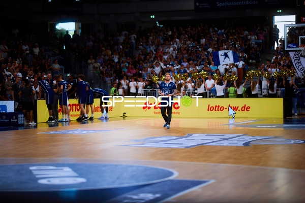 Timeout mit Kevin Gerwin (49;MLP Academics Heidelberg) Kevin Gerwin