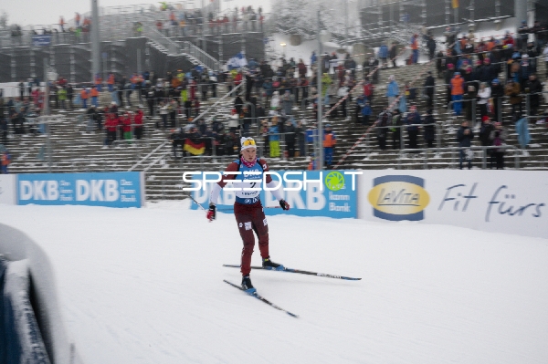 Sprint der Männer mit Renars BIRKENTALS (2; Biathlon Männer)