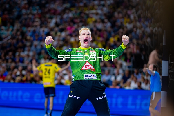 Handball I Herren I Saison 2024-2025 I DHB-Pokal I Halbfinale I Rhein-Neckar Löwen - THW Kiel I 12.04.2025