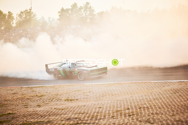 Driftender Rennwagen