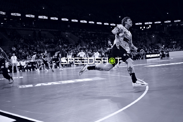 Edwin Aspenbäck (78; Rhein Neckar Löwen) in Aktion