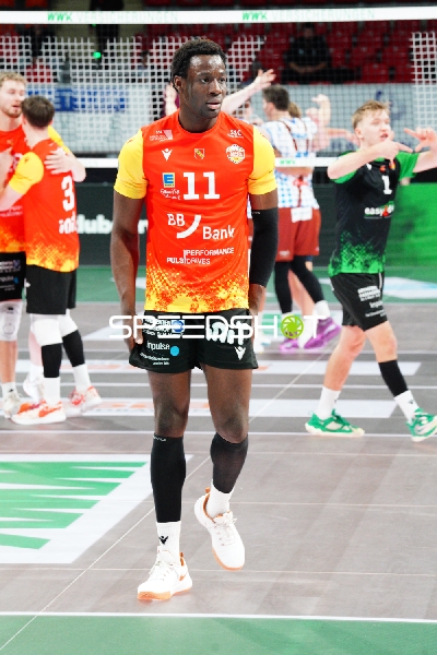 Volleyball Spielszene