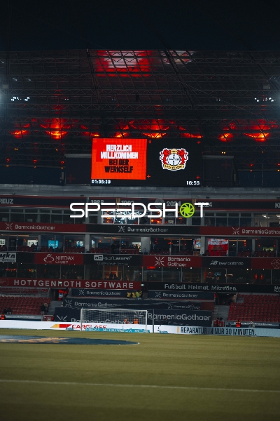 Fußballspiel in BayArena