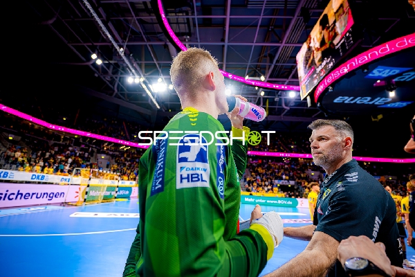 Handball I Herren I Saison 2024-2025 I Daikin HBL I 27. Spieltag I Rhein-Neckar Löwen - DHfK Leipzig I 24.04.2025