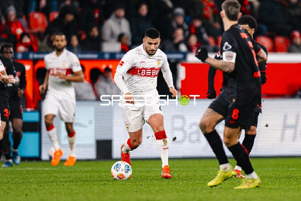 Spielszene mit Ballbesitz