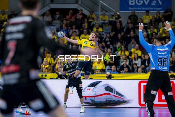 David More (15; Rhein Neckar Löwen) in Aktion