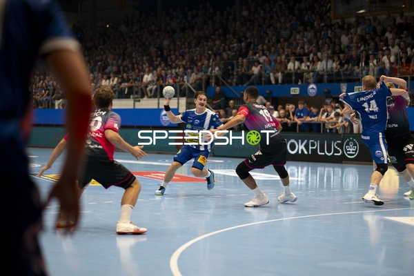 Felix Aellen (22, ThSV Eisenach) DAIKIN Handball: ThSV-Eisenach gegen HSG Wetzlar 20.09.2025