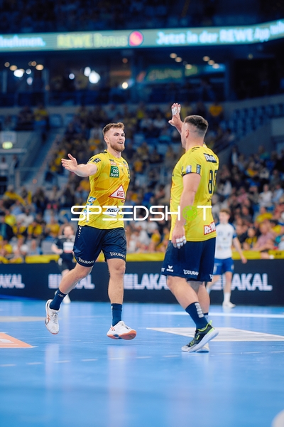 Torjubel Steven Plucnar Jacobsen (9;Rhein Neckar Löwen), 85; Rhein Neckar Löwen