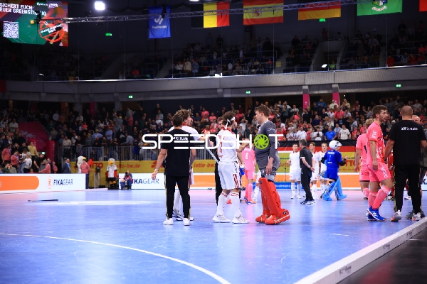 Spielende mit Austausch zwischen Jakub CHUMENCZUK (21; Polen) und Anton Boeckel (8; Deutschland)