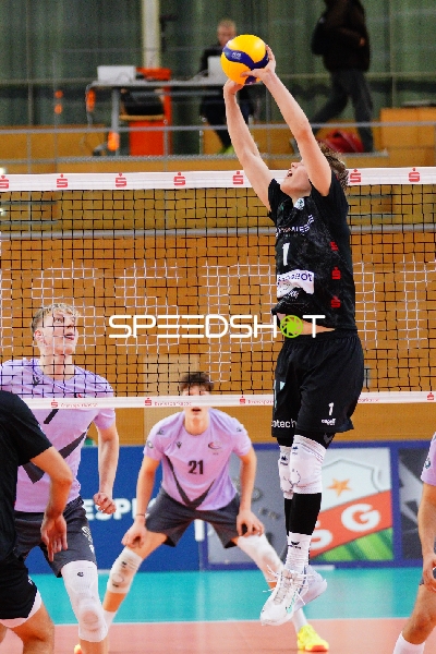 Volleyball Spielszene