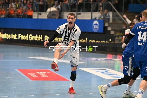 Spielszene: Elias Ellefsen a Skipagotu (71; THW Kiel)