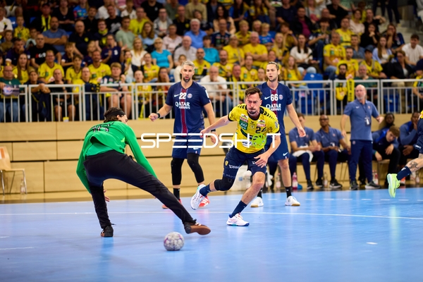 Wurf aufs Tor Patrick Groetzki (24; Rhein Neckar Löwen)