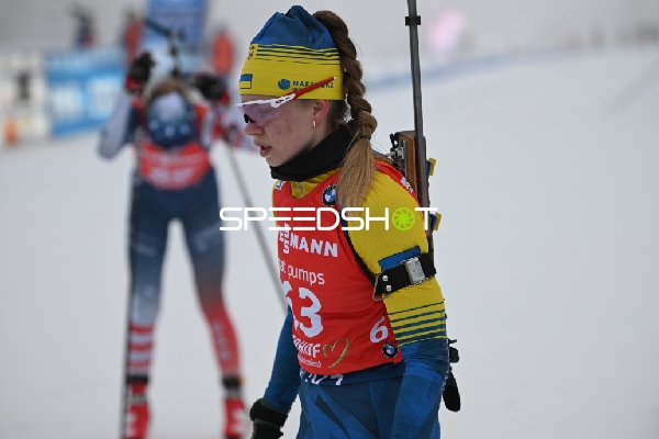 Darya Klimina im Sprint