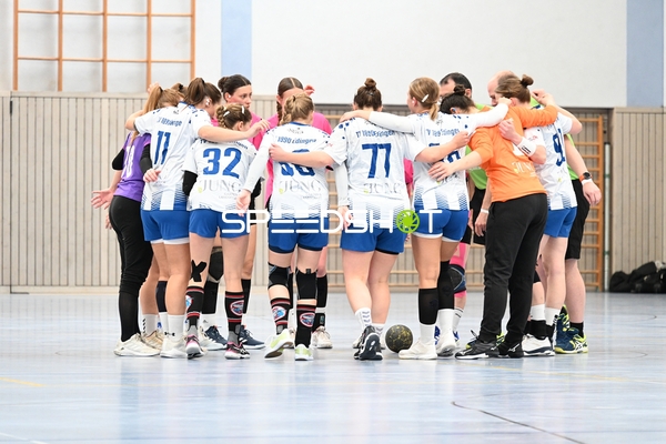 Tv Edingen im Huddle vor dem Spiel gegen SG Nussloch