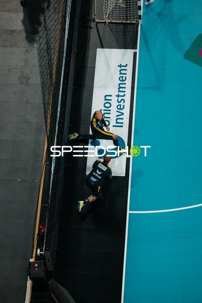 Spieler von {45} dehnen sich