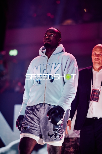 Boxer in Ringside Zone