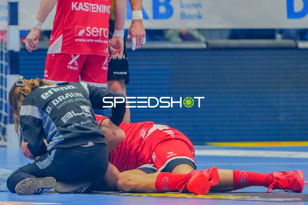 Szene mit medizinischer Betreuung