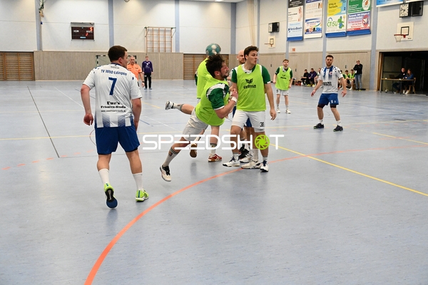 Wurfaktion von TVE Edingen gegen TV Friedrichsfeld