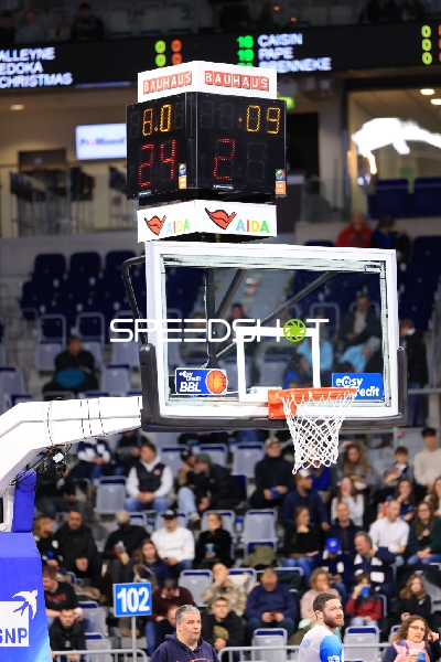 Stadion-Szene mit Anzeigetafel