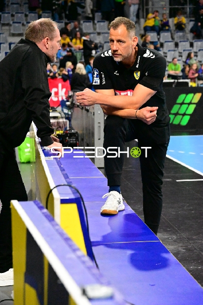 Maik Machulla (999; Rhein Neckar Löwen) im Gespräch