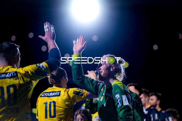 Handball-Spieler in Aktion