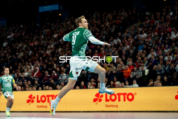 Mathias Gidsel (19; Füchse Berlin) in Aktion