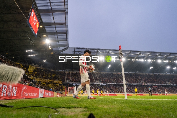 Eckstoß Vorbereitung