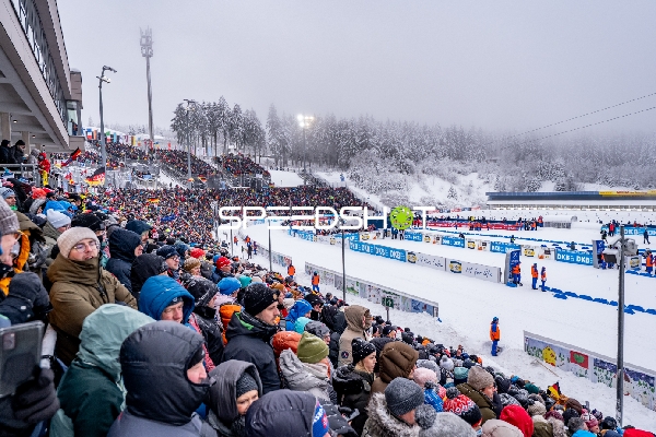 Biathlon Verfolgung in Oberhof